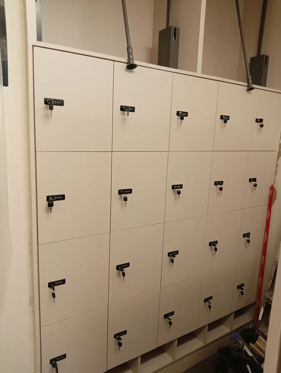 Staff lockers